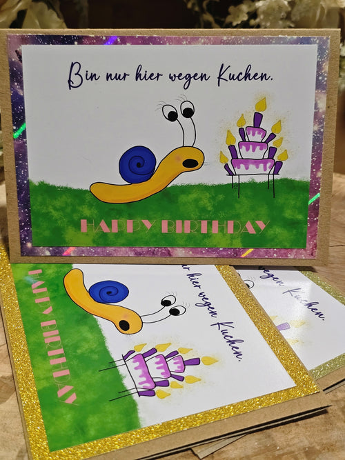 Glückwunschkarten "Schnecki und Schnecko"
